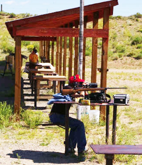 Sangre Shooting Sports Club entrance off Colorado Hwy 69